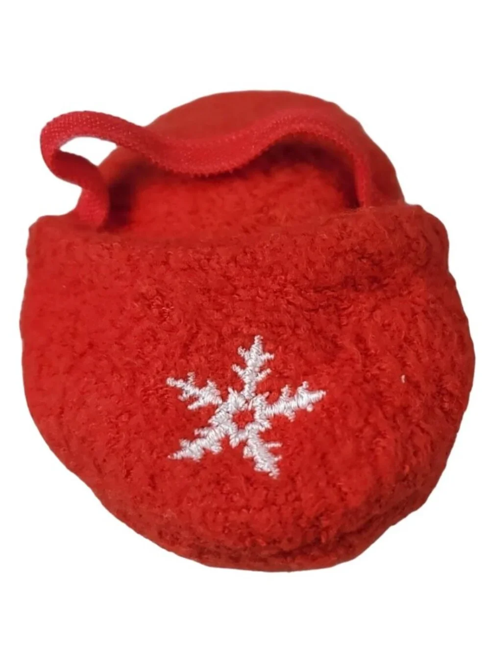 American Girl Red Snowflake Slipper Replacement 1 Slipper Right Only 18